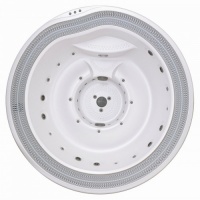 Переливной круглый спа бассейн USSPA Polo